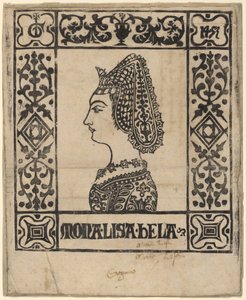 Dette er Lisa Bela af Italian 15th Century