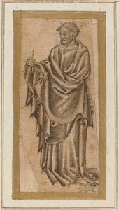 Stående Apostel af Italian 15th Century