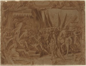 Historisk Scene af Italian 16th Century
