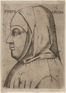 Portræt af Petrarca af Italian 16th Century