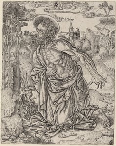 Sankt Hieronymus i anger af Italian 16th Century
