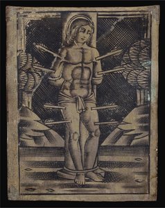 Sankt Sebastian af Italian 16th Century