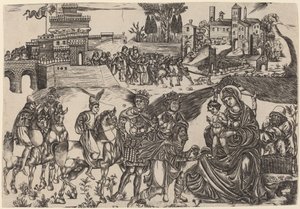 Magiernes tilbedelse af Italian 16th Century