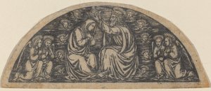 Jomfruens kroning af Italian 18th or 19th Century