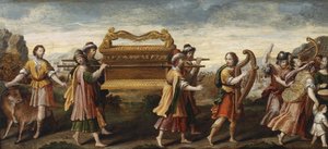 Kong David bærer Pagtens Ark ind i Jerusalem, Begyndelsen af det 16. århundrede.