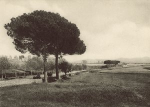 Akvædukt af Claudius på den nye Appian Way af Italian Photographer