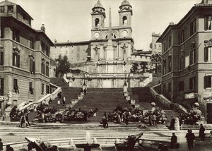 Trinita dei Monti kirke af Italian Photographer
