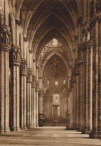 Duomo di Milano: Interiør, Central Nave (s/h-foto) af Italian Photographer