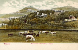 Fiesole, Firenze, Italien af Italian Photographer