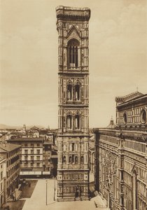 Firenze / Firenze: Cathedral, The Campanile, Giotto (s/h foto) af Italian Photographer