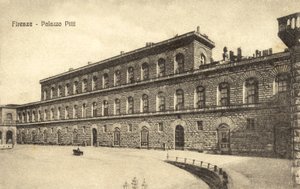 Firenze, Pitti-paladset af Italian Photographer