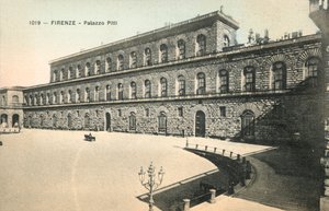 Firenze, Pitti-paladset af Italian Photographer
