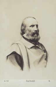 Giuseppe Garibaldi af Italian Photographer