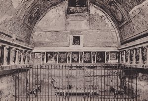 Interno Dei Bagni Del Foro, Interiør af Forum Baths (s/h foto) af Italian Photographer