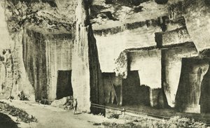 Latomia del Paradiso eller dei Cordari (s/h-foto) af Italian Photographer