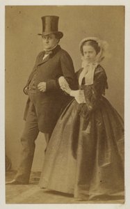 Maria Pia af Savoyen, datter af kong Victor Emmanuel II af Italien og dronningkonsort af kong Luis I af Portugal (s/h foto) af Italian Photographer
