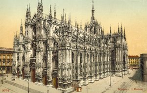 Milano, Italien, Katedralen af Italian Photographer
