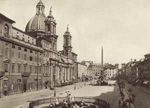 Navona-pladsen af Italian Photographer