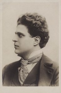 Pietro Mascagni, italiensk komponist af Italian Photographer