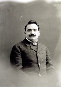Portræt af Enrico Caruso, ca. 1900 af Italian Photographer
