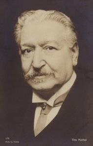 Portræt af Tito Mattei af Italian Photographer
