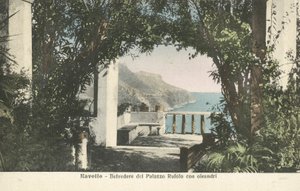 Ravello, Italien, Belvedere i Palazzo Rufolo af Italian Photographer