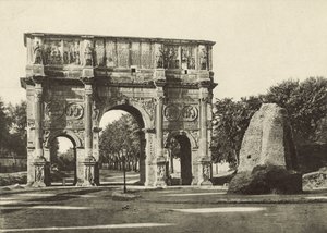 Forum Romanum, Konstantinbuen af Italian Photographer