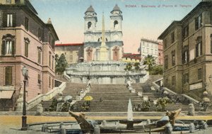 Rom, Den Spanske Trappe af Italian Photographer