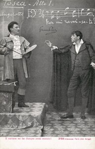 Scene fra Tosca (s/h foto) af Italian Photographer