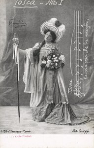 Scene fra Tosca (s/h foto) af Italian Photographer
