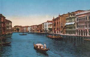 Venedig/Venedig: Canal Grande ved Ca