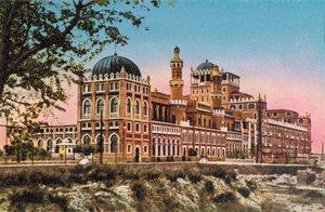 Venezia/Venedig: Lido, Hotel Excelsior (foto i farver) af Italian Photographer