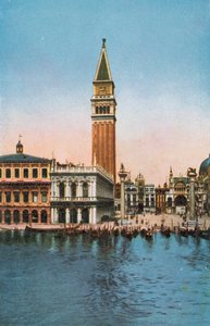 Venedig/Venedig: Piazzetta s Marco dal Mare (foto i farver) af Italian Photographer