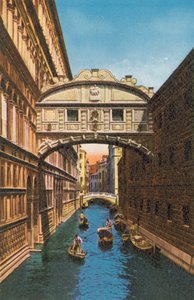 Venedig: Sukkenes Bro (foto i farver) af Italian Photographer