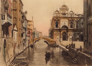 Venedig / Venedig: Rio dei Mendicanti (foto i farver) af Italian Photographer
