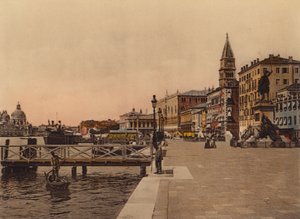 Venezia / Venedig: Riva degli Schiavoni (foto i farver) af Italian Photographer