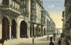 Via XX Settembre, Genova (farvefoto)