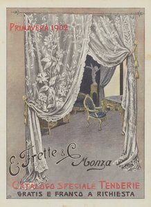 Og Frette  C (farvelitografi) af Italian School
