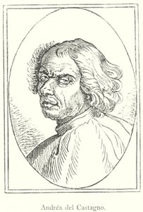 Andrea del Castagno (gravering) af Italian School