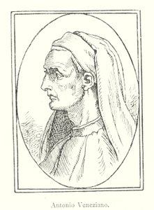 Antonio Veneziano (gravering) af Italian School