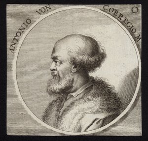 Antonio da Correggio af Italian School