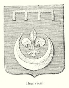 Benivieni (gravering) af Italian School