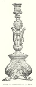 Bronze, begyndelsen af ​​det 16. århundrede (gravering) af Italian School