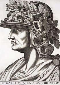 Caligula Cæsar (12-41 e.Kr.), 1596 af Italian School