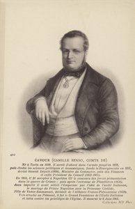 Camillo Benso af Italian School