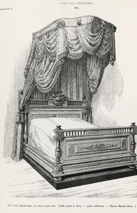 Himmelseng, af Mercier Freres, Paris, illustration fra Kunst og industri af Italian School
