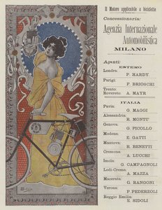 Carcano-patent (farvelitografi) af Italian School