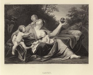Caritas af Italian School