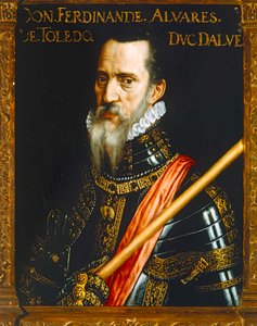 Hertug af Alba, guvernør i Holland af Italian School