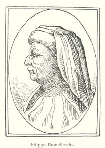 Filippo Brunelleschi (gravering) af Italian School